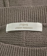 ITEMS URBAN RESEARCH（アイテムズアーバンリサーチ）ニット・セーター グレー サイズ:F レディース/2200701408053