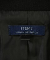 ITEMS URBAN RESEARCH（アイテムズアーバンリサーチ）チェスターコート 黒 サイズ:L メンズ/2200704011175