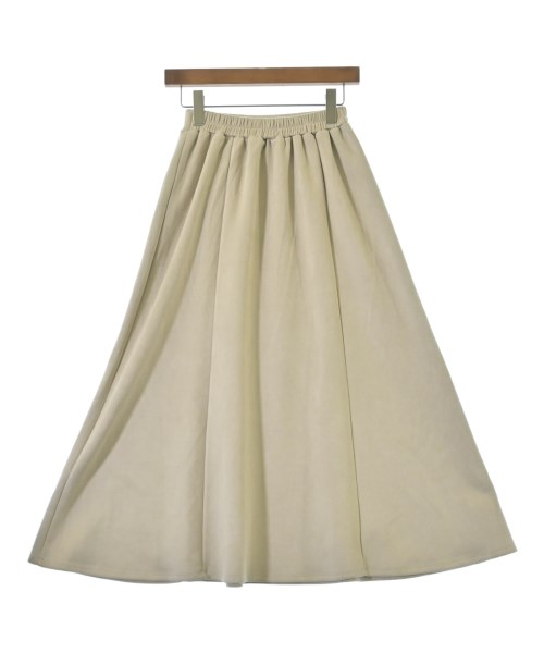 ITEMS URBAN RESEARCH（アイテムズアーバンリサーチ）ロング・マキシ丈スカート ベージュ サイズ:F レディース/2200703793119