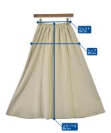 ITEMS URBAN RESEARCH（アイテムズアーバンリサーチ）ロング・マキシ丈スカート ベージュ サイズ:F レディース/2200703793119