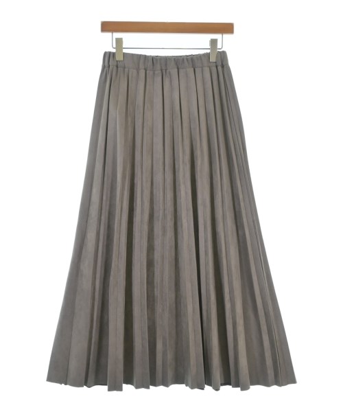 ITEMS URBAN RESEARCH（アイテムズアーバンリサーチ）ロング・マキシ丈スカート グレー サイズ:F レディース/2200693953012