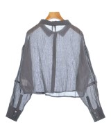 ITEMS URBAN RESEARCH（アイテムズアーバンリサーチ）ブラウス グレー サイズ:F レディース/2200697925053
