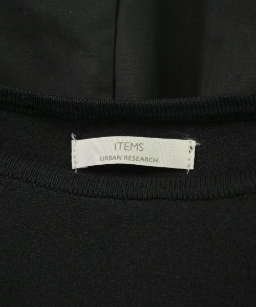 ITEMS URBAN RESEARCH（アイテムズアーバンリサーチ）ワンピース 黒 サイズ:F レディース/2200705000024