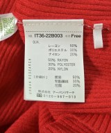 ITEMS URBAN RESEARCH（アイテムズアーバンリサーチ）ニット・セーター 赤 サイズ:F レディース/2200703292155