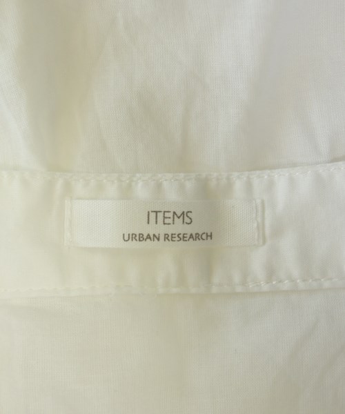 ITEMS URBAN RESEARCH（アイテムズアーバンリサーチ）ブラウス 白 サイズ:F レディース/2200702134128