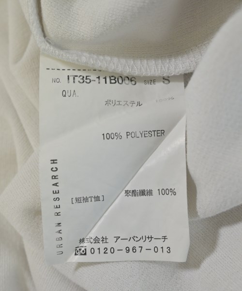 ITEMS URBAN RESEARCH（アイテムズアーバンリサーチ）Tシャツ・カットソー 白 サイズ:S メンズ/2200705110020