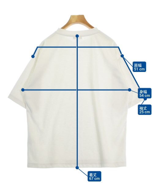 ITEMS URBAN RESEARCH（アイテムズアーバンリサーチ）Tシャツ・カットソー 白 サイズ:S メンズ/2200705110020