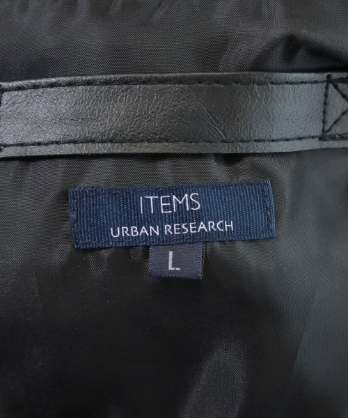 ITEMS URBAN RESEARCH（アイテムズアーバンリサーチ）ブルゾン 黒 サイズ:L メンズ/2200663595020