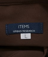 ITEMS URBAN RESEARCH（アイテムズアーバンリサーチ）カジュアルシャツ 茶 サイズ:L メンズ/2200665163074