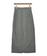 ITEMS URBAN RESEARCH（アイテムズアーバンリサーチ）ロング・マキシ丈スカート グレー サイズ:F レディース/2200669458152