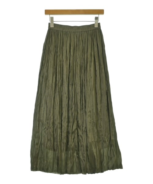 ITEMS URBAN RESEARCH（アイテムズアーバンリサーチ）ロング・マキシ丈スカート カーキ サイズ:F レディース/2200671615192