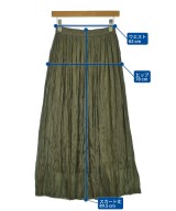 ITEMS URBAN RESEARCH（アイテムズアーバンリサーチ）ロング・マキシ丈スカート カーキ サイズ:F レディース/2200671615192