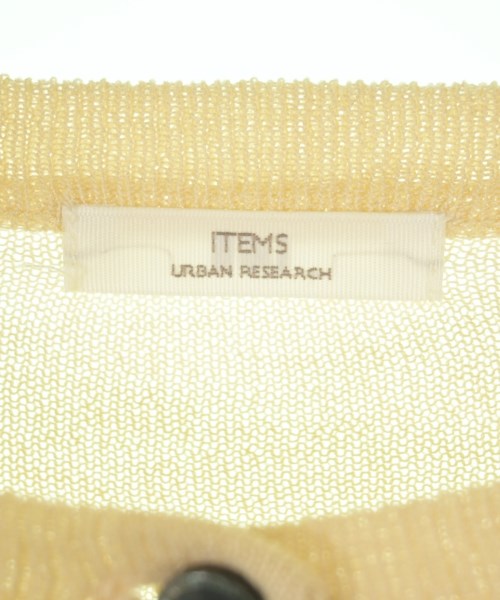 ITEMS URBAN RESEARCH（アイテムズアーバンリサーチ）カーディガン 白 サイズ:F レディース/2200726662072