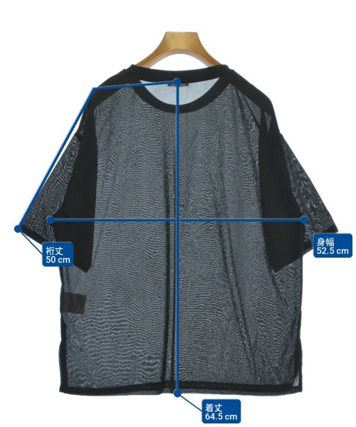 ITEMS URBAN RESEARCH（アイテムズアーバンリサーチ）Tシャツ・カットソー 黒 サイズ:F レディース/2200725301033