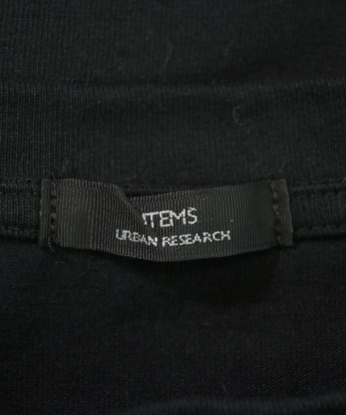 ITEMS URBAN RESEARCH（アイテムズアーバンリサーチ）Tシャツ・カットソー 黒 サイズ:F レディース/2200724916146