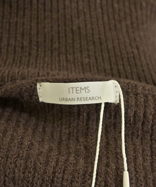 ITEMS URBAN RESEARCH（アイテムズアーバンリサーチ）ワンピース 茶 サイズ:F レディース/2200731383023