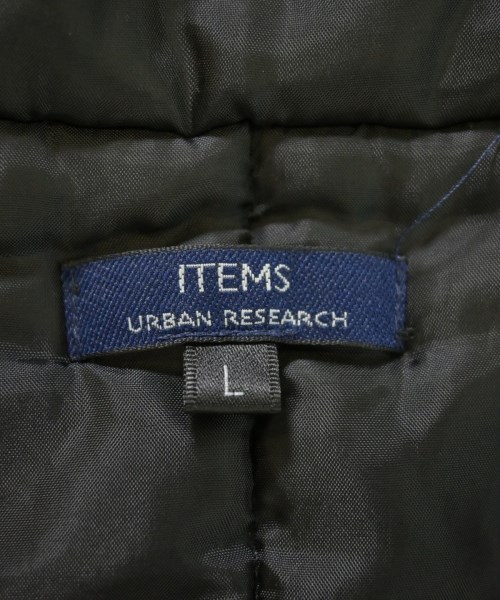 ITEMS URBAN RESEARCH（アイテムズアーバンリサーチ）ダウンジャケット/ダウンベスト ベージュ サイズ:L メンズ/2200734396013