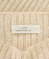 ITEMS URBAN RESEARCH（アイテムズアーバンリサーチ）ニット・セーター ベージュ サイズ:F レディース/2200716018063