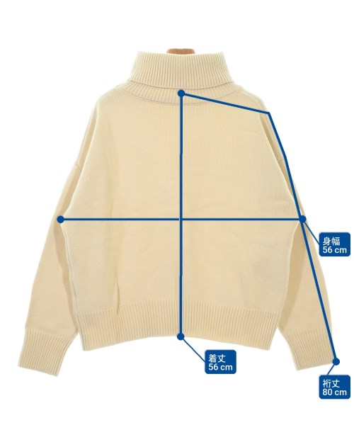 ITEMS URBAN RESEARCH（アイテムズアーバンリサーチ）ニット・セーター 白 サイズ:F レディース/2200717560042