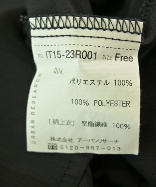 ITEMS URBAN RESEARCH（アイテムズアーバンリサーチ）ブラウス 黒 サイズ:F レディース/2200718024024