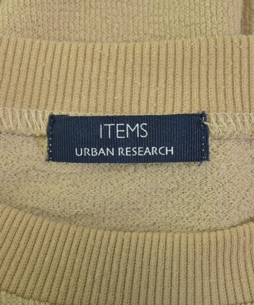 ITEMS URBAN RESEARCH（アイテムズアーバンリサーチ）Tシャツ・カットソー ベージュ サイズ:S メンズ/2200724368075