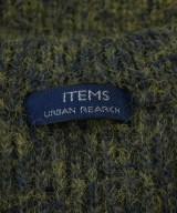 ITEMS URBAN RESEARCH（アイテムズアーバンリサーチ）ニット・セーター カーキ サイズ:M メンズ/2200725351106