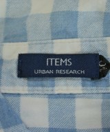 ITEMS URBAN RESEARCH（アイテムズアーバンリサーチ）カジュアルシャツ 青 サイズ:40(M位) メンズ/2200727382054