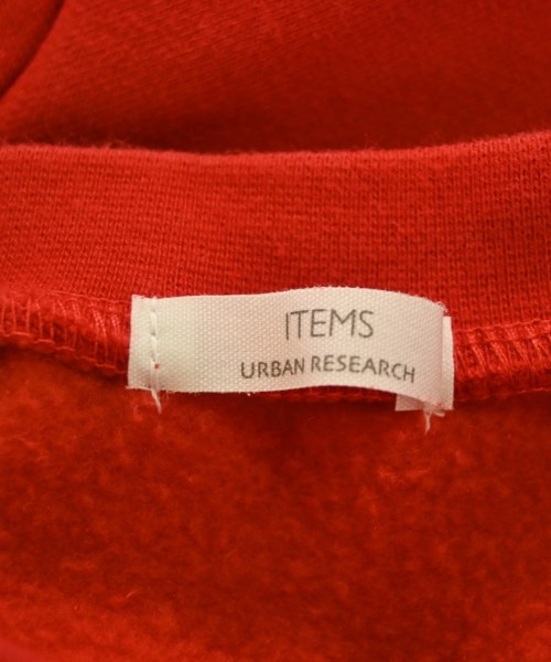 ITEMS URBAN RESEARCH（アイテムズアーバンリサーチ）スウェット 赤 サイズ:F レディース/2200682382014