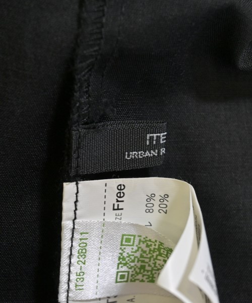 ITEMS URBAN RESEARCH（アイテムズアーバンリサーチ）ブラウス 黒 サイズ:F レディース/2200680686114