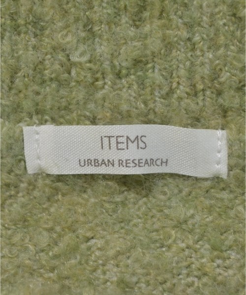 ITEMS URBAN RESEARCH（アイテムズアーバンリサーチ）ニット・セーター 緑 サイズ:F レディース/2200682983082