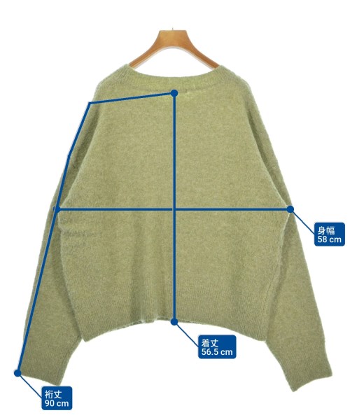 ITEMS URBAN RESEARCH（アイテムズアーバンリサーチ）ニット・セーター 緑 サイズ:F レディース/2200682983082
