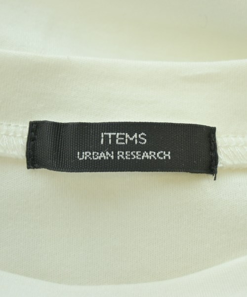 ITEMS URBAN RESEARCH（アイテムズアーバンリサーチ）Tシャツ・カットソー 白 サイズ:F レディース/2200680617132