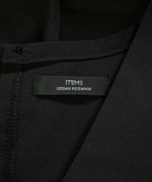 ITEMS URBAN RESEARCH（アイテムズアーバンリサーチ）カジュアルシャツ 黒 サイズ:F レディース/2200681867154