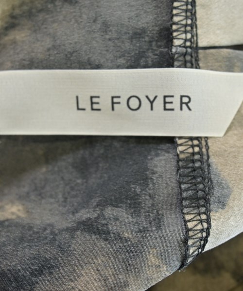 LE FOYER（ルフォワイエ）カジュアルシャツ 茶 サイズ:38(M位) レディース/2200654249086