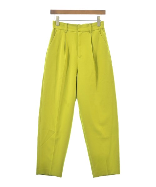 LE FOYER(ルフォワイエ)スラックス 黄 サイズ:36(S位)/2200654249147