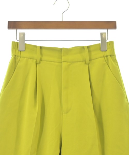 LE FOYER（ルフォワイエ）スラックス 黄 サイズ:36(S位) レディース/2200654249147