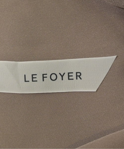 LE FOYER（ルフォワイエ）カジュアルシャツ 茶 サイズ:38(M位) レディース/2200688526467