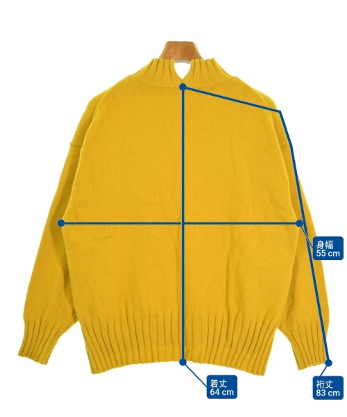 Maglia Plus（マリアプラス）ニット・セーター 黄 サイズ:F レディース/2200708341148