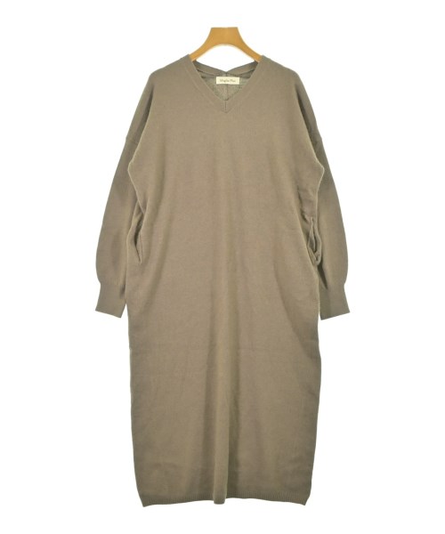 Maglia Plus(マリアプラス)ワンピース 茶 サイズ:F/2200639150123