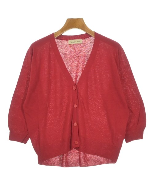 Maglia Plus(マリアプラス)カーディガン 赤 サイズ:F/2200662854159