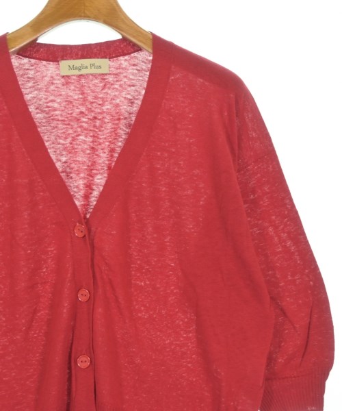 Maglia Plus（マリアプラス）カーディガン 赤 サイズ:F レディース/2200662854159