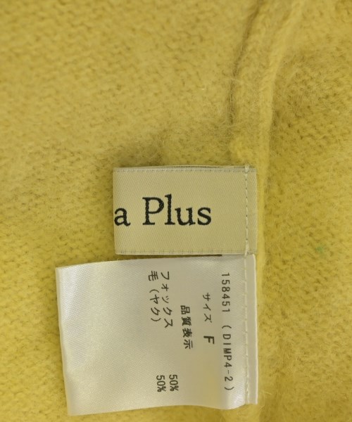 Maglia Plus（マリアプラス）ニット・セーター 黄 サイズ:F レディース/2200730705147