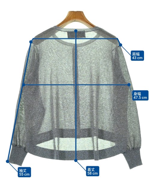 Maglia Plus（マリアプラス）カーディガン グレー サイズ:F レディース/2200682964036
