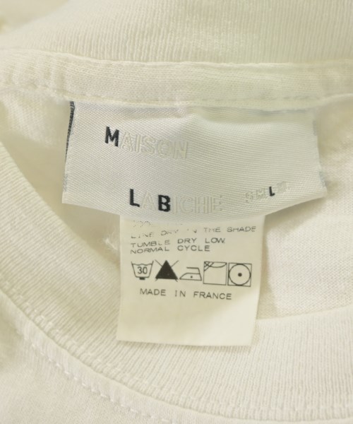 MAISON LABICHE（メゾンラビッシュ）Tシャツ・カットソー 白 サイズ:L レディース/2200648813057
