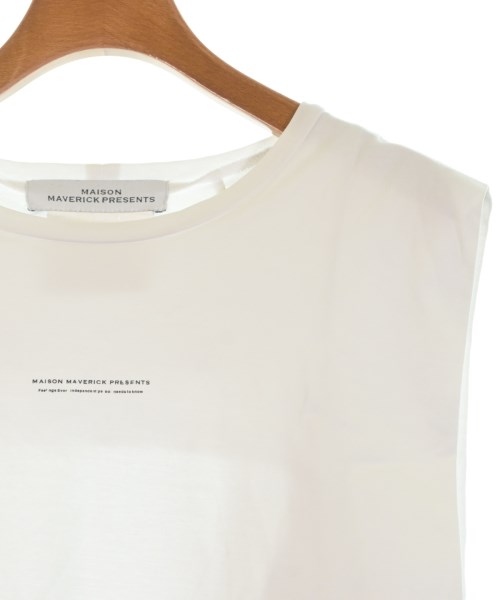 MAISON MAVERICK PRESENTS（メゾンマベリックプレゼンツ）Tシャツ・カットソー 白 サイズ:-(M位) レディース/2200629905016