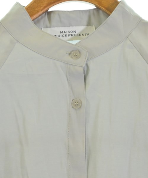 MAISON MAVERICK PRESENTS（メゾンマベリックプレゼンツ）シャツワンピース グレー サイズ:F レディース/2200657859060