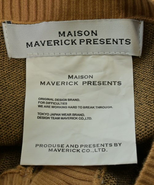 MAISON MAVERICK PRESENTS（メゾンマベリックプレゼンツ）カーディガン 茶 サイズ:F レディース/2200677595047