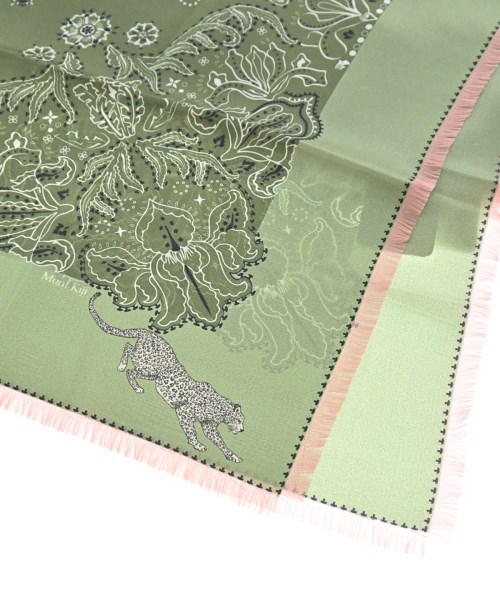 Mont Kiji（モンキジ）バンダナ・スカーフ カーキ サイズ:- レディース/2200631177357