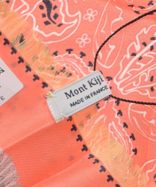 Mont Kiji（モンキジ）バンダナ・スカーフ オレンジ サイズ:- レディース/2200631232742