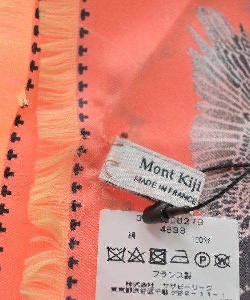 Mont Kiji（モンキジ）バンダナ・スカーフ オレンジ サイズ:- レディース/2200631234180